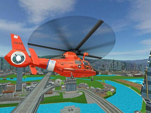 Play 911 Rescue Helicopter Simulation 2020