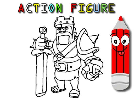 Play Action Figure Coloring