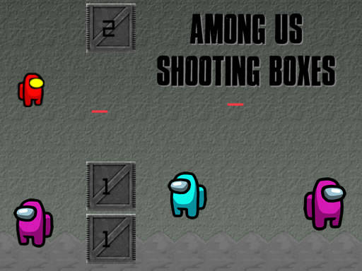 Play Among Us Shooting Boxes