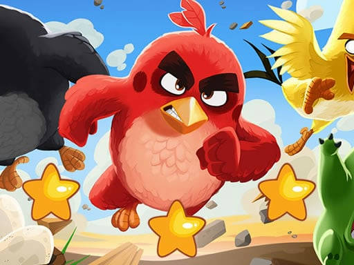 Play Angry Birds Hidden Stars