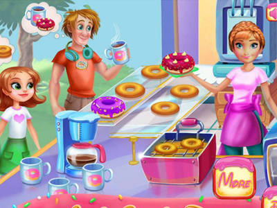 Play Annie Cooking Donuts