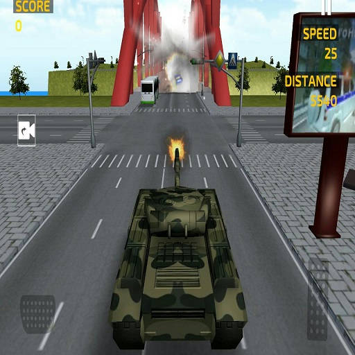 Play Army Tank Driving Simulation Game