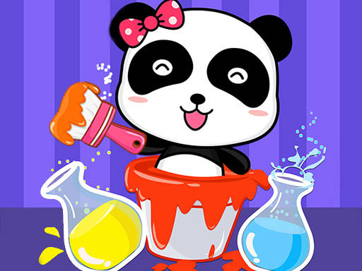 Play Baby Panda Color Mixing Studio