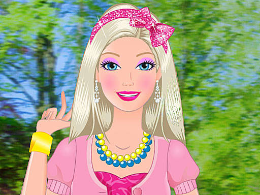 Play Barbie Garden Girl