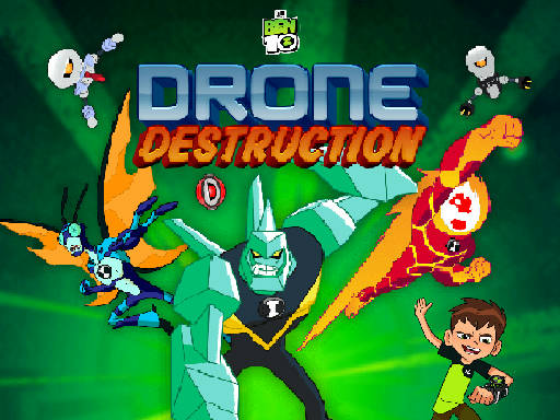 Play Ben 10 Drone Destruction