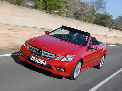 Play Benz E-Class Cabriolet Puzzle