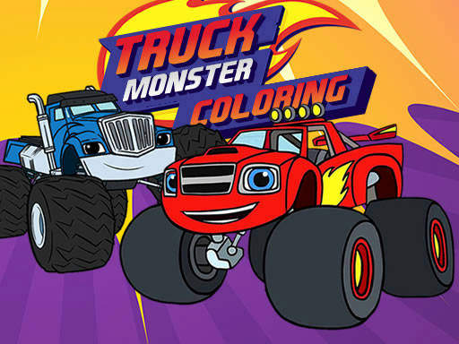 Play Blaze Monster Truck Coloring Book