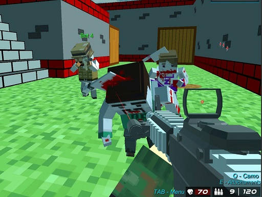 Play Blocky Wars Advanced Combat SWAT