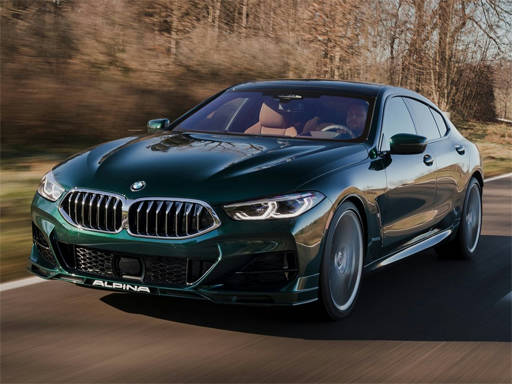 Play BMW B8 Gran Coupe Slide