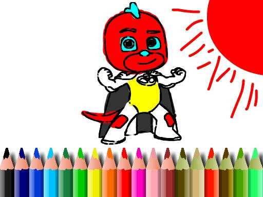 Play BTS Mask Boy Coloring