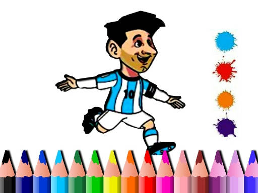 Play BTS Messi Coloring Book