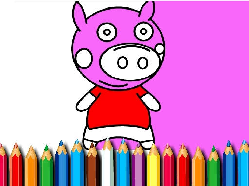 Play BTS Pig Coloring Book