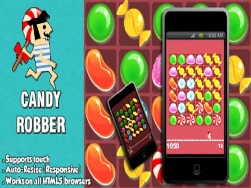 Play Candy Robber - Mach 3 Game for kids