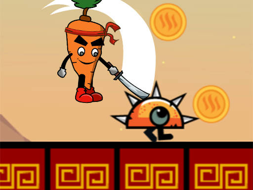 Play Carrot Ninja Runner