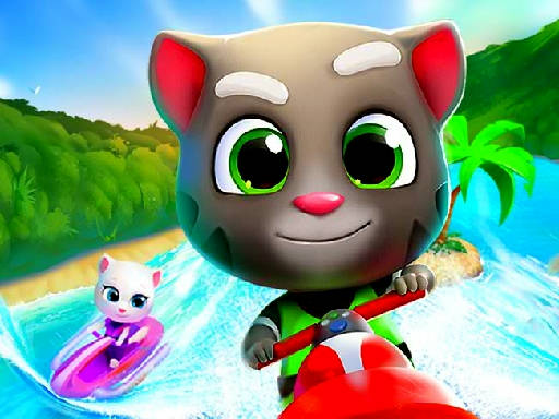 Play Cartoon Talking Tom Jigsaw Puzzle