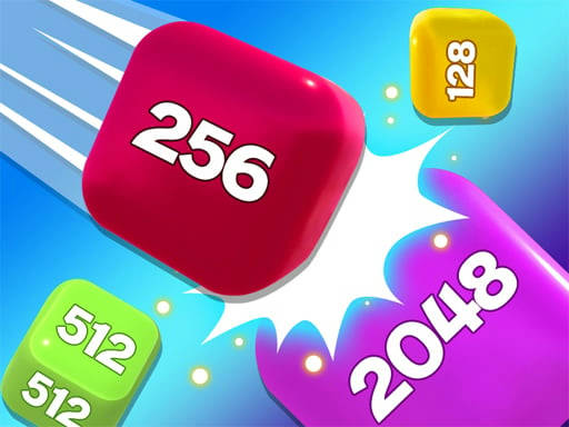 Play Chain Cube 2048 3D Merge Game