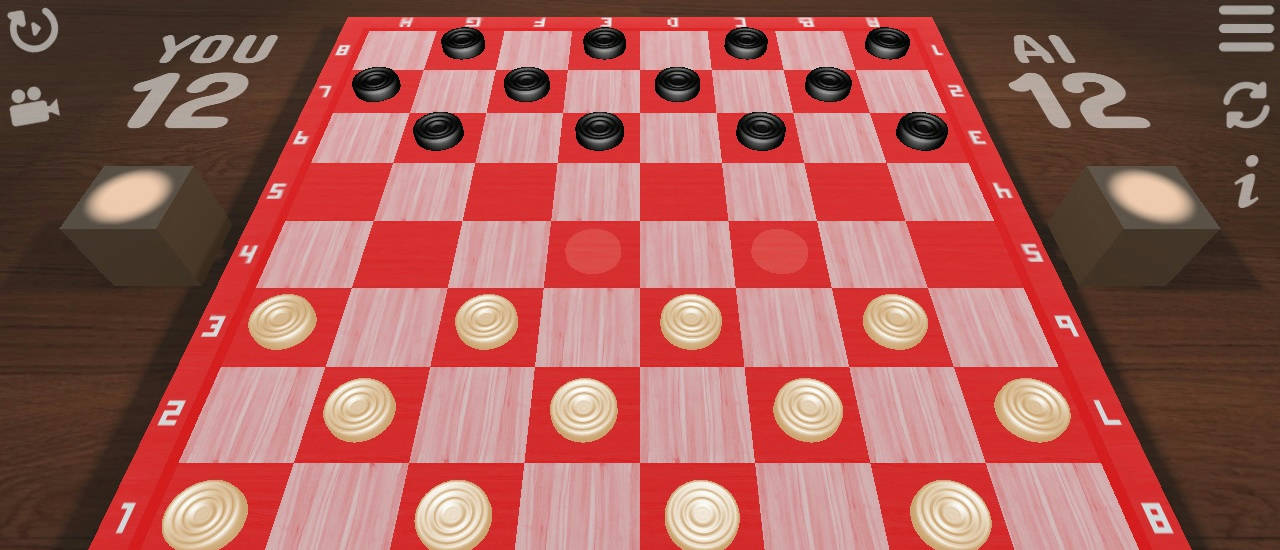 Play Checkers 3D