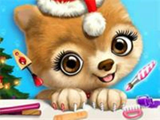 Play Christmas Animal Makeover Salon - Cute Pets