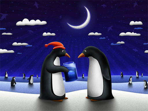 Play Christmas Penguin Slide