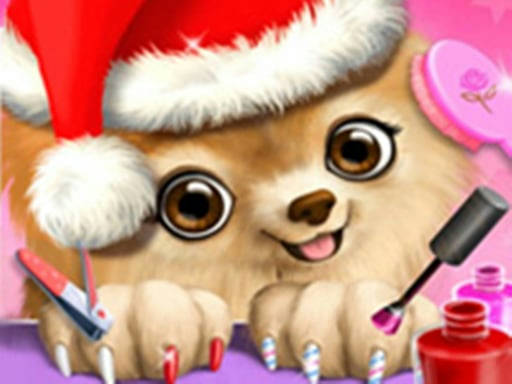 Play Christmas Salon - Santa Claus And Pets Makeover