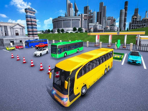 Play City Coach Bus Parking Adventure Simulator 2020