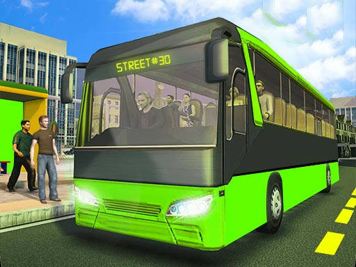 Play City Passenger Coach Bus Simulator Bus Driving 3D