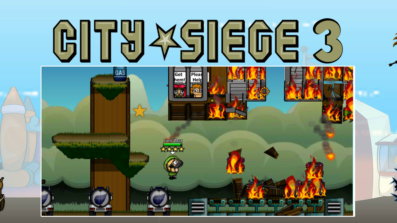 Play City Siege 3. Jungle Siege