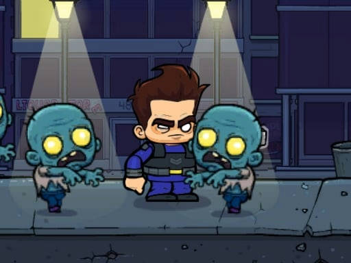 Play City Zombie Survival 2D