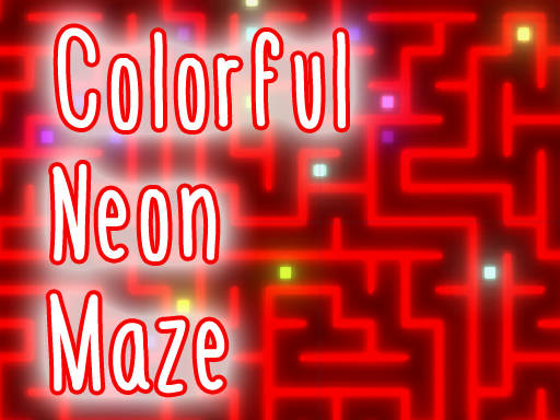 Play Colorful Neon Maze