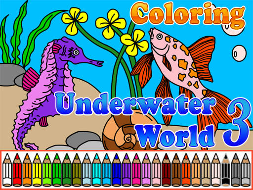 Play Coloring Underwater World 3