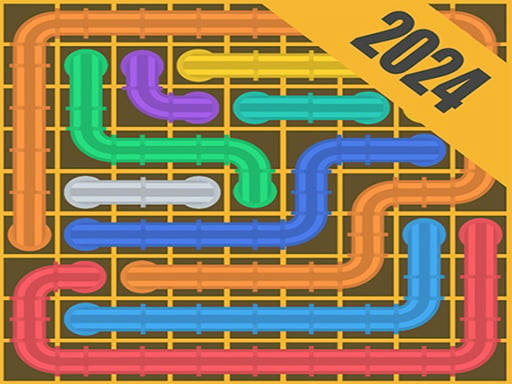 Play Connect Pipe! Color Puzzle Game