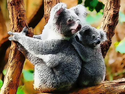 Play Cute Baby Koala Bear