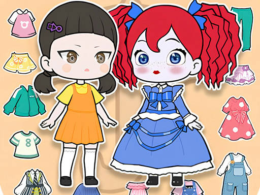 Play Cute Doll Dress Up