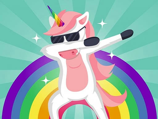 Play Dab Unicorn Puzzle