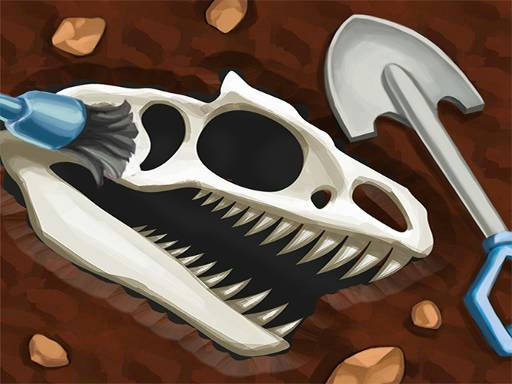 Play Dinosaur Bone Digging Games