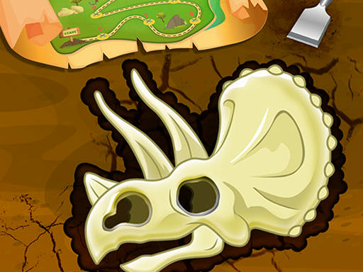 Play Dinosaur Bone Digging