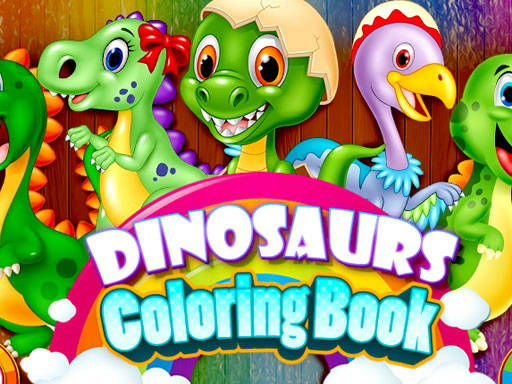 Play DINOSAURS COLORING BOOKS