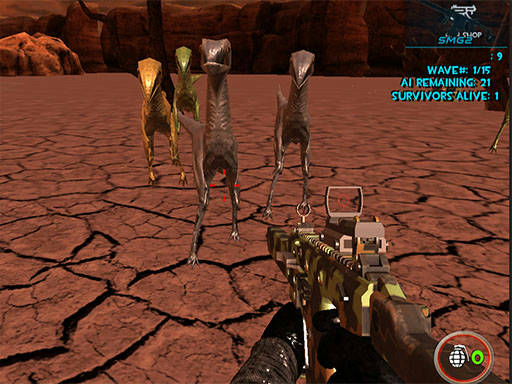 Play Dinosaurs Survival Active Vulcan Multiplayer