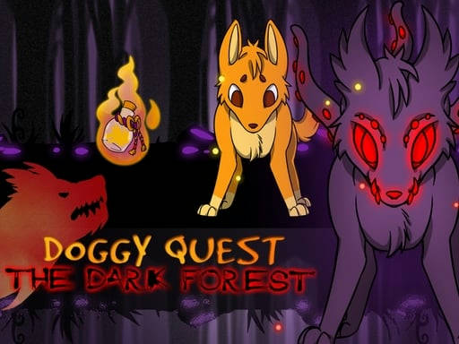 Play Doggy Quest : The Dark Forest