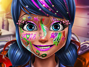 Play Dotted Girl New Year Makeup