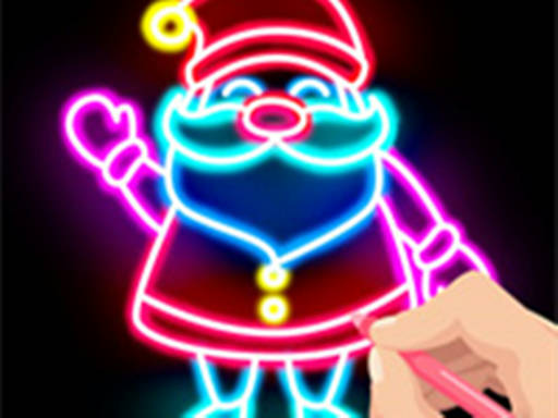 Play Draw Glow Christmas - Draw & Color