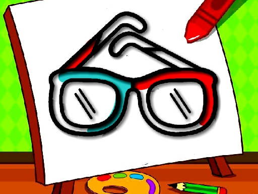 Play Easy Kids Coloring Glasses