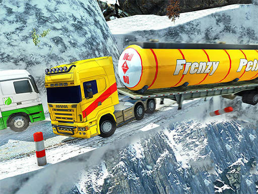 Play Extreme Winter Oil Tanker Truck Drive