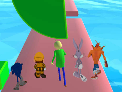 Play Fun Race 3D - baldi's basics