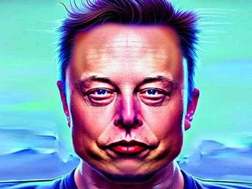 Play Funny Elon Musk Face