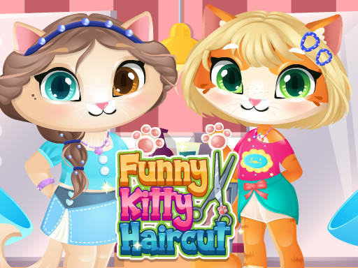 Play Funny Kitty Haircut