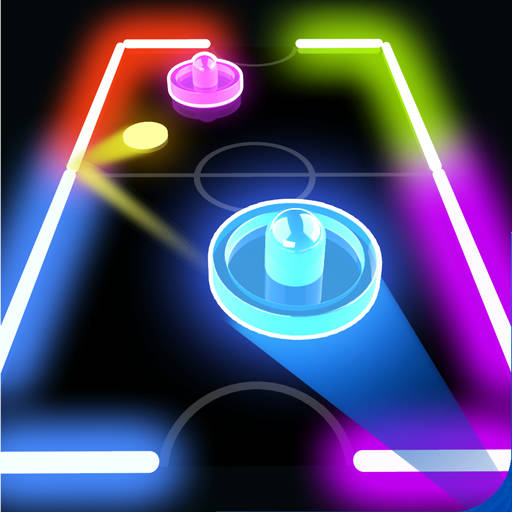 Play Glow Hockey HD