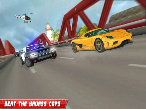 Play Grand Police Car Chase Drive Racing 2020