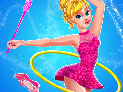 Play Gymnastic SuperStar Girls Dress Up