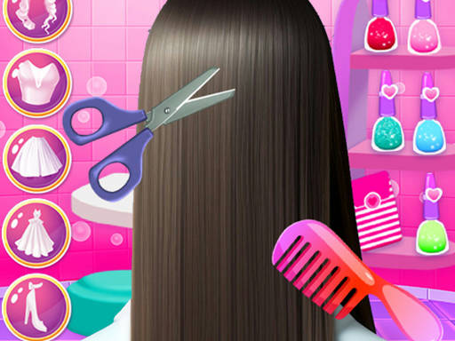 Play Hair Salon Dress Up Girl